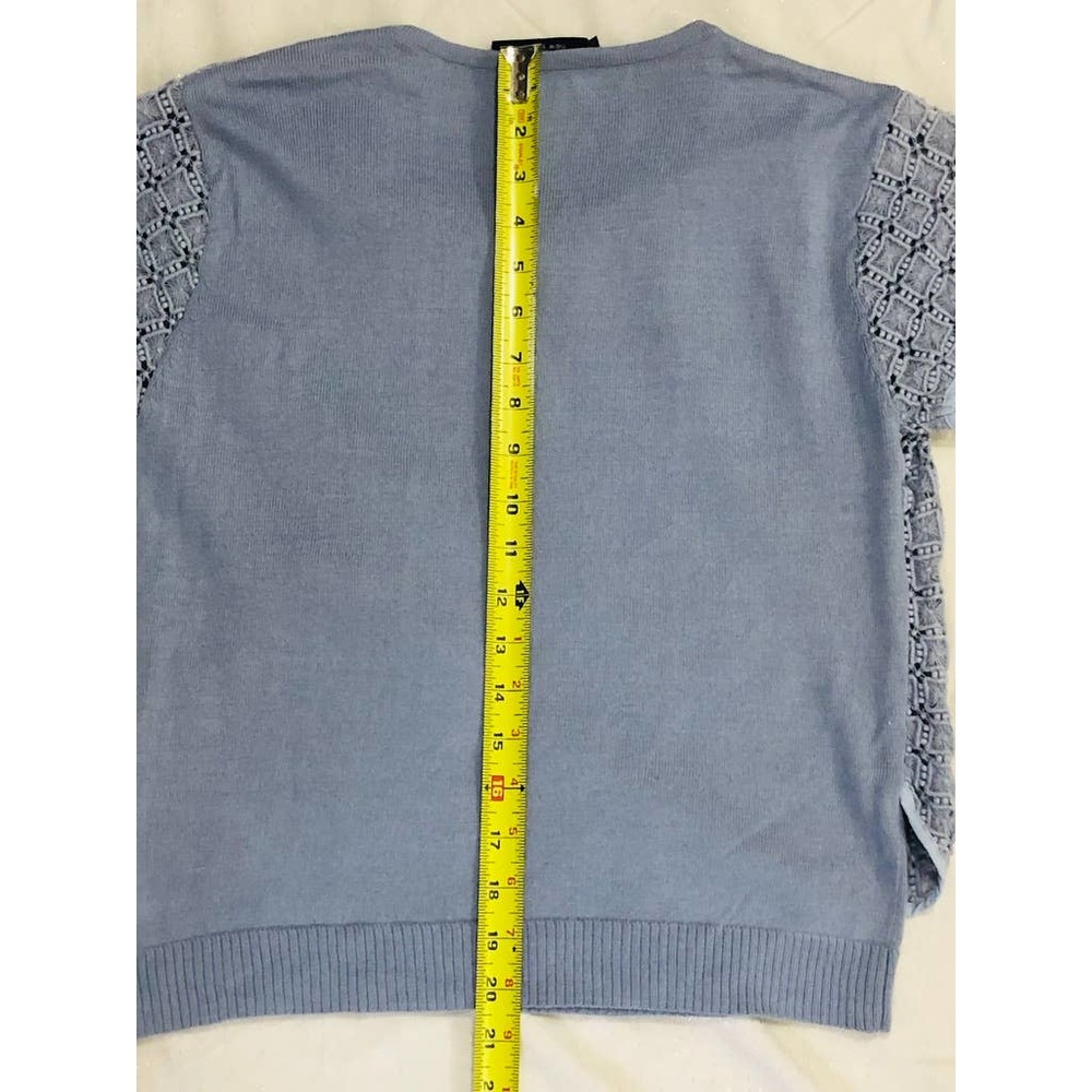 NWOT Central Park West Light Blue Top - Picture 6 of 6